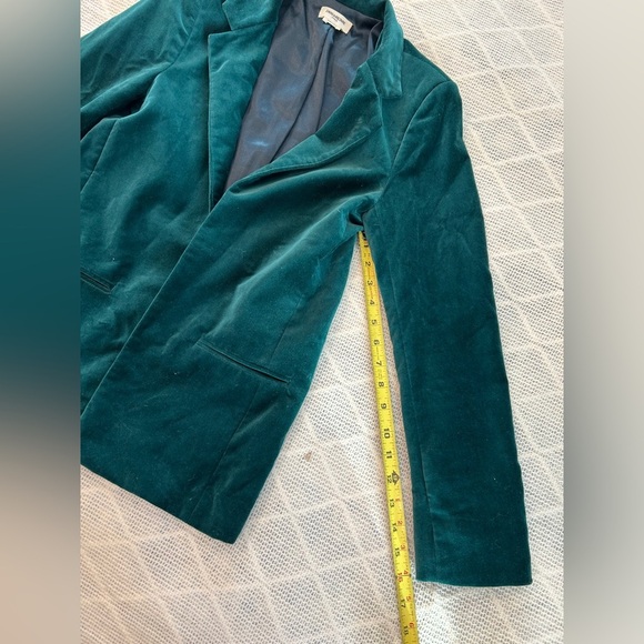 Zadig & Voltaire Women’s Volly Velour Blazer. Green size small. - Picture 9 of 12